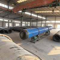 Séchoir rotatif industriel à bois de chauffage robuste |   Pour le séchage du sciure de bois et de la biomasse