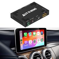 Adaptor CarPlay nirkabel, adaptor Multimedia mobil nirkabel SLK GLK GLA ML, Video Multimedia mobil Android untuk Mercedes Benz