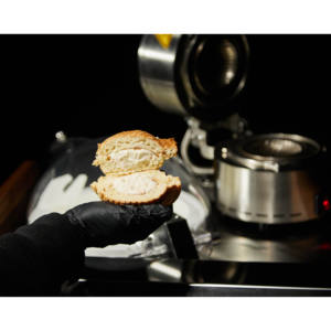 UFO Burger Commercial Factory Price Miles Brand Gelato Panini Press One Plate Hot Snack Machine Ice Cream Italian Brioche Bread - Product Image 1