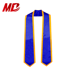 Tùy chỉnh in ấn hoặc thêu logo tốt nghiệp Sash 60 "Đại Học satin tốt nghiệp cắt tỉa lấy trộm - Product Image 3