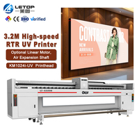 Imprimante grand format LETOP Factory 3.2M pour bâches, machine d'impression UV rouleau à rouleau, imprimante grand format à solvant