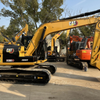 Excavatrice moyenne D2 presque neuve Excavatrice d'occasion japonaise originale parfaite Cat313d2gc