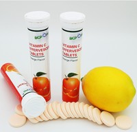Efervesan tabletler C vitamini 1000mg ve çinko 10mg Tablet