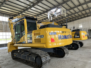 Komatsu พลั่วตักดิน200-8ตันของแท้จากญี่ปุ่นมีแบริ่งปั๊มเครื่องยนต์อยู่ในสภาพดี - Product Image 3