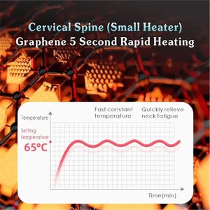 EMS <span class=keywords><strong>Mini</strong></span> masajeador de tratamiento de cuello de calefacción eléctrica inteligente portátil - Product Image 4