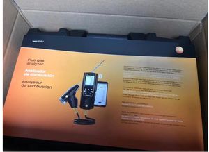 Analyseur de gaz de combustion industriel Testo 310 II <span class=keywords><strong>mesure</strong></span> l'O2, le CO, le <span class=keywords><strong>CO2</strong></span>, la température ambiante, l'environnement et la pression - Product Image 5