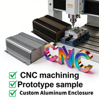 Boîtier de batterie en aluminium de haute qualité, en acier inoxydable, avec coque métallique fendue CNC anodisée, composants de circuit imprimé PCB