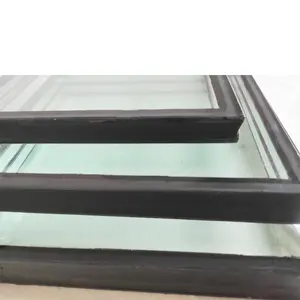 高品质钢化绝缘长玻璃，带1/4英寸厚的涂抹磁铁