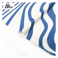 Tissu textile personnalisé DTY à double brosse latérale en polyester et élasthanne, imprimé numériquement, en promotion