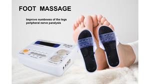 Vierkanaliges Elektrisches Körpermassagegerät Elektrische Akupunktur-Physiotherapie <span class=keywords><strong>TENS</strong></span>-Gerät für Rücken- und Fußschmerzen - Product Image 3