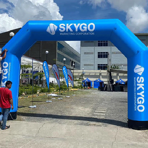 Arco Inflable Personalizado para Promoción, Mega Arco para Campañas Publicitarias, Línea de Meta de Carreras, Resistente al Agua, Duradero, con Logotipo Personalizado - Product Image 3