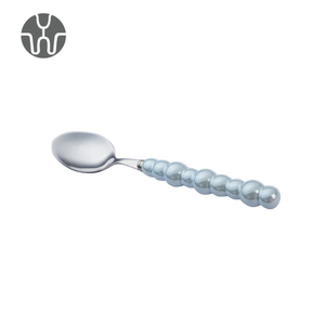 Đẹp Bộ Dao Kéo Ngọc Trai Hình Dạng Gốm Sứ Xử Lý Bộ Đồ Ăn Sang Trọng 304 Thép Không Gỉ Flatware Bộ Cho Đám Cưới - Product Image 6