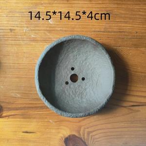 <span class=keywords><strong>Pot</strong></span> de bonsaï de forme spéciale fait à la main, <span class=keywords><strong>pot</strong></span> en argile violette - Product Image 4