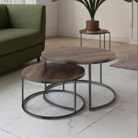 Table basse gigogne moderne scandinave européenne réglable avec plateau en marbre et pieds en métal pour la maison, le bureau et le salon