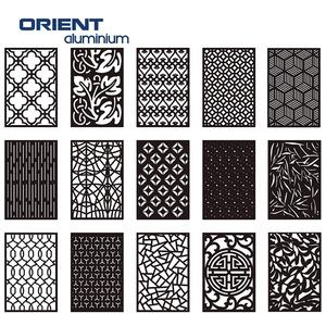 กระจังหน้าโลหะสำหรับตกแต่งแผงกั้นตัดด้วยเลเซอร์แผง<span class=keywords><strong>กั้น</strong></span>ตัดด้วยเลเซอร์สำหรับตกแต่งสวนอลูมิเนียม - Product Image 3