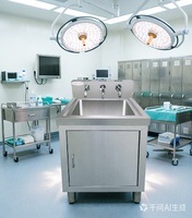 Station de lavage industrielle en acier inoxydable 304, kit capteur/manuel pour vestiaire d'usine de transformation alimentaire