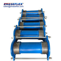 Joint de dilatation à soufflet Armflex de qualité industrielle, robuste, haute pression, à brides fixes, compensateur