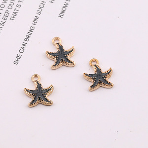จี้รูปปลาดาวโลหะผสมสังกะสีหลากสีสำหรับทำเครื่องประดับ DIY - Product Image 2