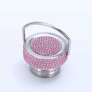 304 Stainless Steel Rhinestone-Encrusted Classic <b>Double</b> <b>Wall</b> Vacuum Insulated Leak-Proof 6-12 Hours Thermal Business Gift - Product Image 4