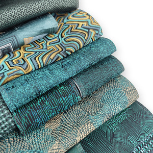 <span class=keywords><strong>Tela</strong></span> de Tapicería de Terciopelo Jacquard de Lujo, Gruesa, 100% Poliéster, <span class=keywords><strong>para</strong></span> Sofás, Sillones, Textiles <span class=keywords><strong>para</strong></span> el Hogar, Patrón de Lino de Algodón - Product Image 3