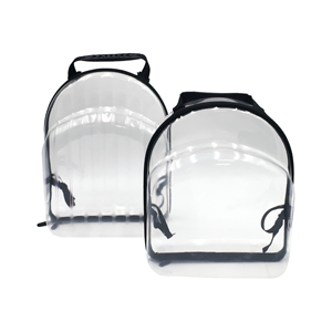 Custom Clear PVC Plastic <strong>Baseball</strong> <strong>Cap</strong> Case Carrying 4-6 <strong>Caps</strong> Luggage Box <strong>Bag</strong> with Shoulder Strap and logo - Product Image 5