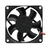 Kipas Pendingin Aksial Tanpa Sikat Kecepatan Tinggi 4-Kabel PWM 70x70x25mm 7CM DC 5V 12V 24V 36V 48V untuk Server PC