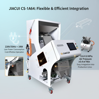 JIACUI CS-1A64 directement en gros en usine Machine de trieur de couleur de café largement utilisée avec une capacité de 0.8 à 1.5 t/h et une précision> 99%