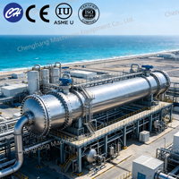 Échangeur de chaleur en acier inoxydable résistant aux hautes températures, certifié CE ISO, pour usage industriel, en acier inoxydable SS304