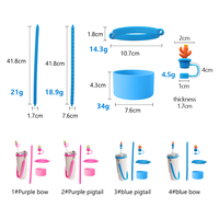 Accessoires et kits personnalisés en silicone pour gobelets OEM (compatibles)