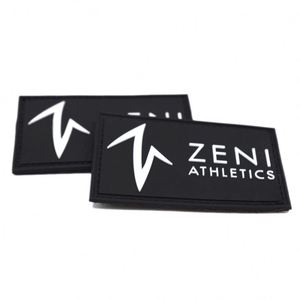 Patch en caoutchouc, logo en caoutchouc personnalisé, étiquette en caoutchouc pour vêtements - Product Image 3
