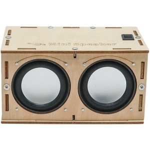 <b>Mini</b> <b>Speaker</b> Bluetooth Wooden DIY Kit For Kids Science Project Educational Toy - Product Image 1
