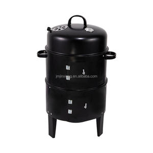 Broyeur de <span class=keywords><strong>barbecue</strong></span> en charbon de bois <span class=keywords><strong>Vertical</strong></span> à deux niveaux, gril avec couvercle pour BBQ - Product Image 1