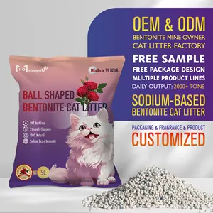 Ligne de production de litière pour chat bentonite plante fraîche féline pour animaux de compagnie