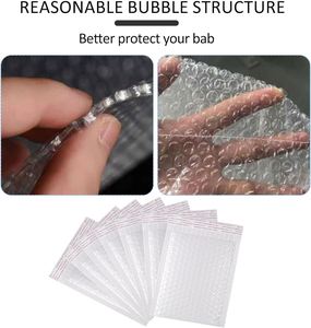 Sobres de Plástico de Polietileno de Alta Resistencia, Extra Gruesos, de 5x10 a 12x16 Pulgadas, Impermeables, Resistentes a Pinchazos, Bolsas de Correo Biodegradables - Product Image 4