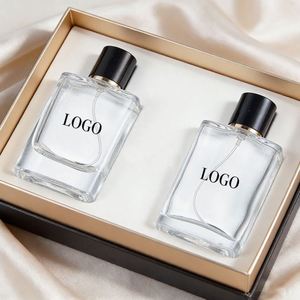 Nouvelle conception de flacon de parfum carré vide avec bouchon en bois brun 30ml 50ml 100ml pour la fourniture de contenants de parfum personnalisés - Product Image 3