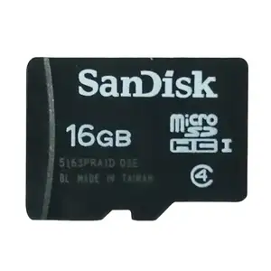 SANDISK tf卡512米迷你扬声器C4手机存储sd卡1G 2G 4G 8G16G 32g存储卡批发