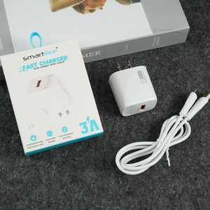 <span class=keywords><strong>Cargador</strong></span> USB Smartlike 5V2A con Cable, <span class=keywords><strong>cargador</strong></span> rápido <span class=keywords><strong>de</strong></span> enchufe <span class=keywords><strong>de</strong></span> EE. UU., <span class=keywords><strong>cargador</strong></span> <span class=keywords><strong>de</strong></span> pared portátil <span class=keywords><strong>de</strong></span> <span class=keywords><strong>10W</strong></span> <span class=keywords><strong>para</strong></span> <span class=keywords><strong>iPhone</strong></span> 17 16 15, <span class=keywords><strong>cargador</strong></span> al por mayor - Product Image 1