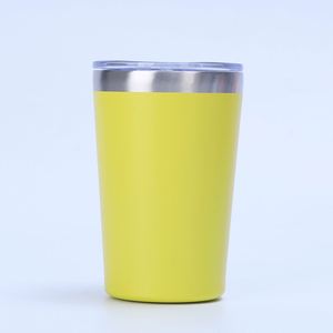 12oz Double-Layer Vacuum Conical Stainless Steel Thermos Cup for Milk <b>Beer</b> Outdoor/Car Use Logo Printing 6-12 Hours Thermal - Product Image 4