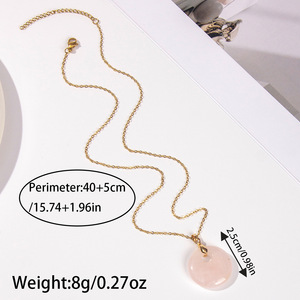 Nuevo Collar con Colgante de Piedra Natural 2026: Jade, Aventurina, <span class=keywords><strong>Lapislázuli</strong></span> - <span class=keywords><strong>Amuleto</strong></span> de la Suerte y Piedra Curativa para Uso Diario - Product Image 6