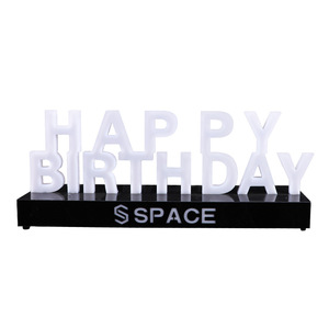 Party <b>Banner</b> Happy Birthday Sign Rectangle Portable 36V Modern Style Birthday Decoration - Product Image 5