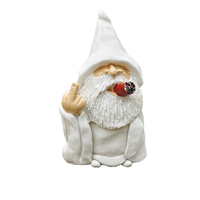 Creatieve Nieuwe Middelvinger Tuin Gnome Ornamenten Dwerg Hars Ambachten Naughty Tuin Gnomes