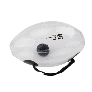 PVC rotondo Aqua Ball per Home Gym sport Fitness sollevamento pesi Body Building a forma di America Football Water <span class=keywords><strong>Power</strong></span> bag - Product Image 2