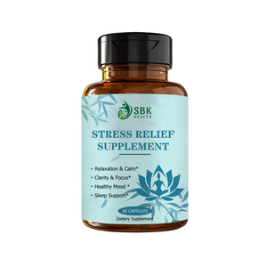 Capsules de Suppléments Anti-Stress en Gros : Mélange Exclusif et Équilibre Magnésium, Réduction du Stress et des Niveaux de Cortisol, Vitamine B - Product Image 1