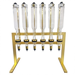 Best selling High-transparency Stylish 6 Heads 200ml/375ml/500ml/750ml Perfume Dispenser Essential Oil Dispensing <b>bar</b> - Product Image 1