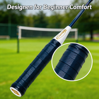 Raquettes de badminton en alliage d'acier léger, vente directe d'usine, durables, de haute qualité, haute rigidité, personnalisation pour les débutants, sport