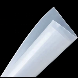 Kustom putih 4mm gulungan lembaran karet silikon tahan panas dan menyerap guncangan pasokan langsung produsen kelas industri - Product Image 2