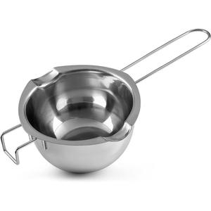 Olla de doble fondo de acero inoxidable de gran capacidad para derretir chocolate y mantequilla, apta para horno - Product Image 1