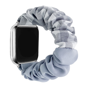Correa de reloj <span class=keywords><strong>inteligente</strong></span> elástica de doble color a cuadros para mujer, compatible con <span class=keywords><strong>Apple</strong></span> iWatch Band S87 - Product Image 4