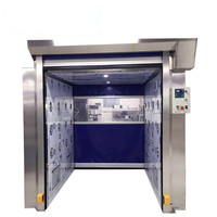 Douche à air de haute qualité, classe 100, porte automatique à induction, douches à air pour marchandises, équipement de salle blanche