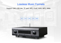Décodeur AV 12 canaux de haute qualité pour processeur de cinéma maison DTSX, haut-parleur karaoké pour amplificateur Atmos, système FCC/CE